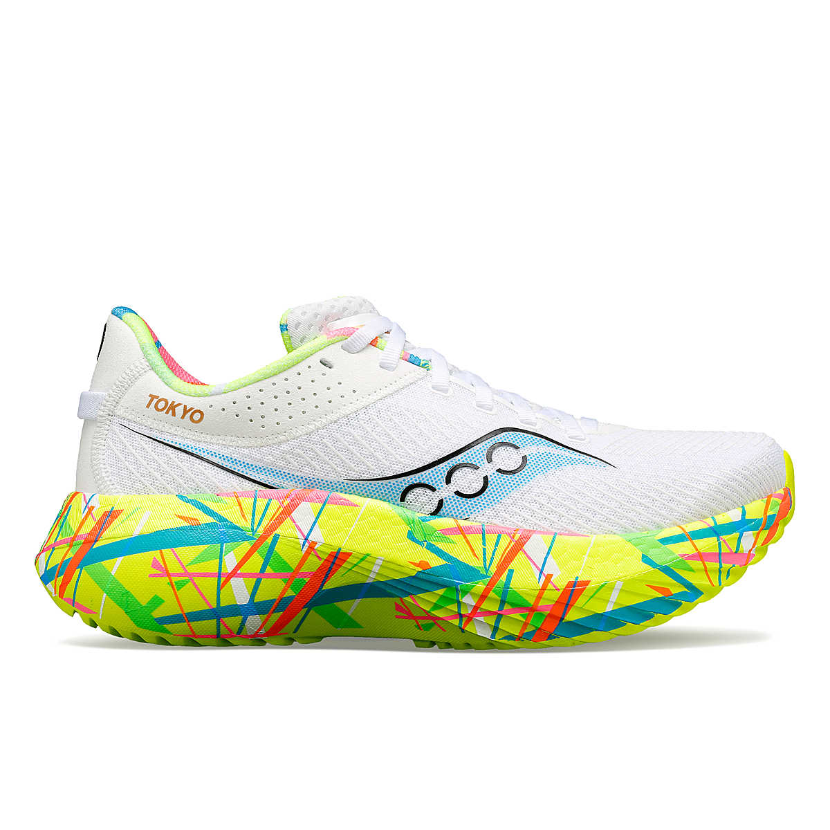 Saucony Women s Tokyo Kinvara Pro White Citron Key Power Sports Malaysia