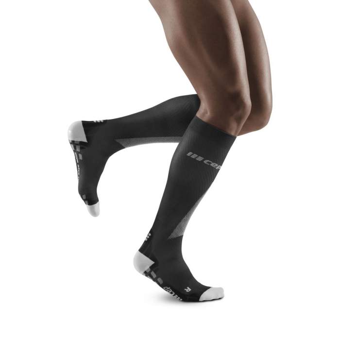 CEP Men's Ultralight PRO Socks - Black/Light Grey – Key Power