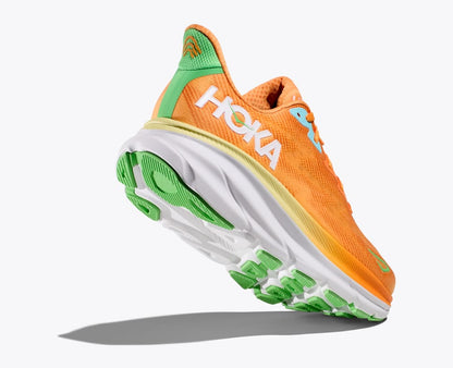 HOKA Men's Clifton 9 Wide - Solar Flare/Sherbet