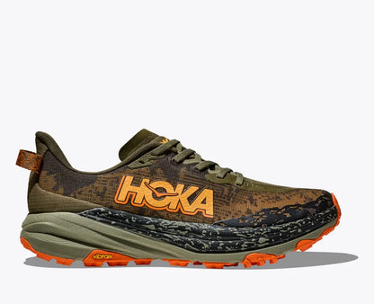 HOKA Men's Speedgoat 6 - Antique Olive/Squash