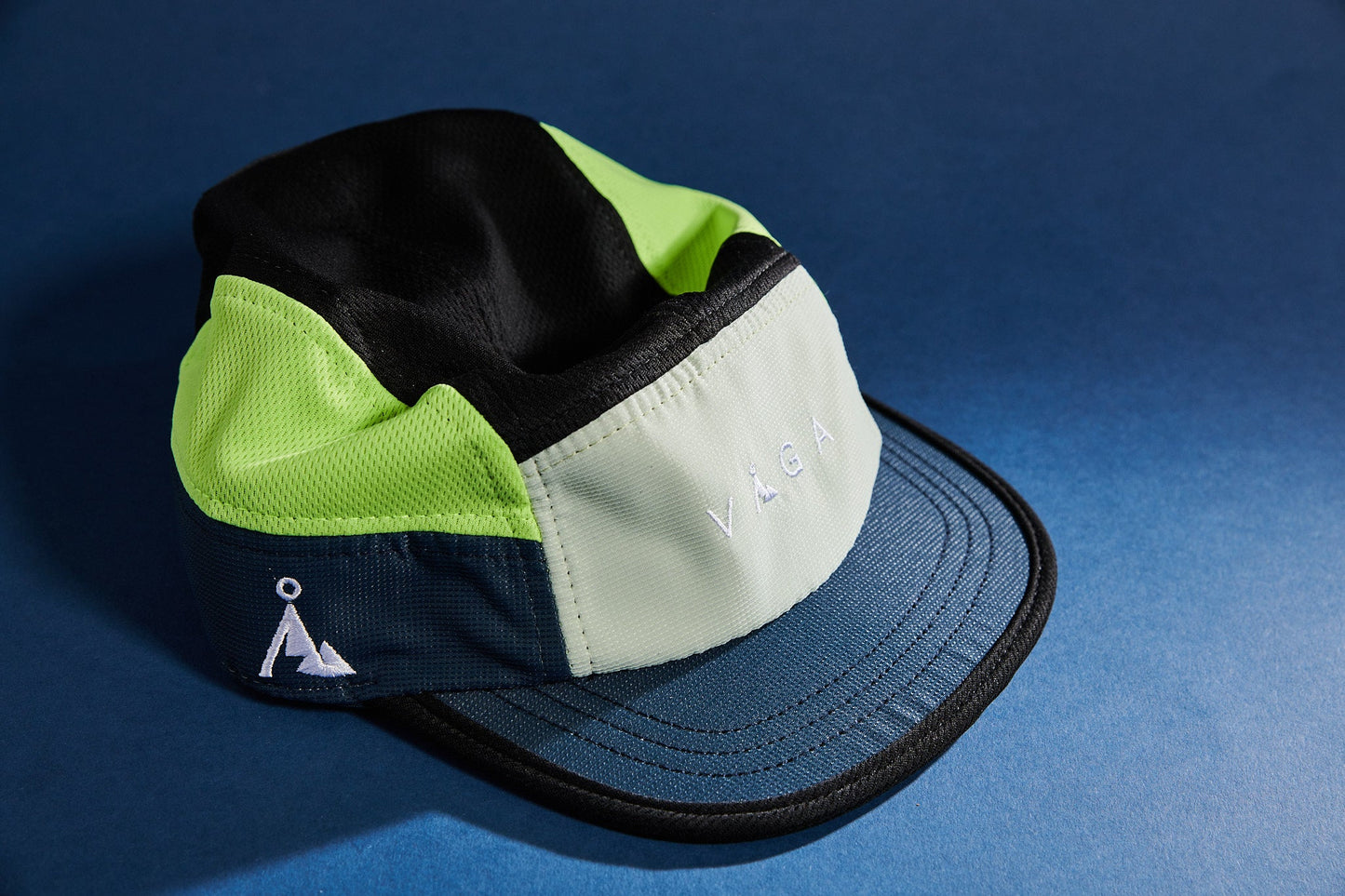 VAGA Club Cap - Black/Ocean/Neon Yellow/Aqua