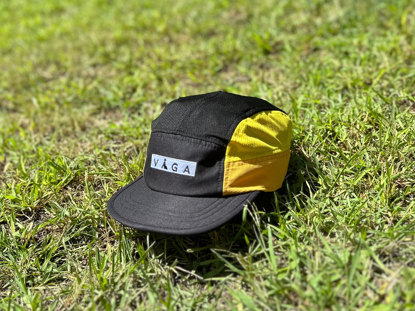 VAGA Club Cap - Black/Burnt Yellow/Amber