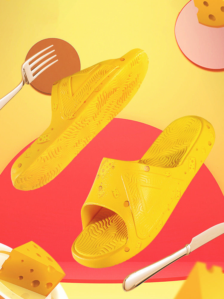 PEAK Unisex Slipper Taichi Slides 1.0 - Flare Yellow