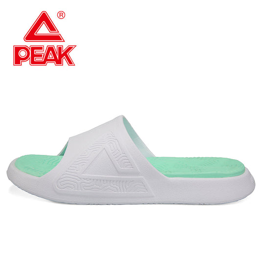 PEAK Unisex Slipper Taichi Slides 1.0 - White/Light Green