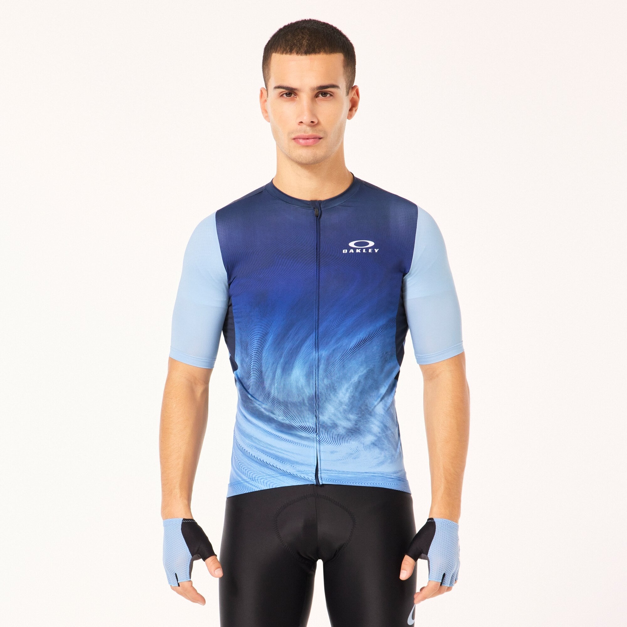 Oakley Endurance Dazzle Camo Jersey - Black/Light Blue – Key Power ...