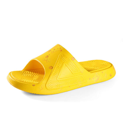 PEAK Unisex Slipper Taichi Slides 1.0 - Flare Yellow