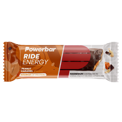 PowerBar PROTEIN+ Low in Sugars RIDE Energy 55g - Peanut Caramel