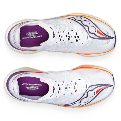 Saucony Men's Endorphin Elite - White/Vizired