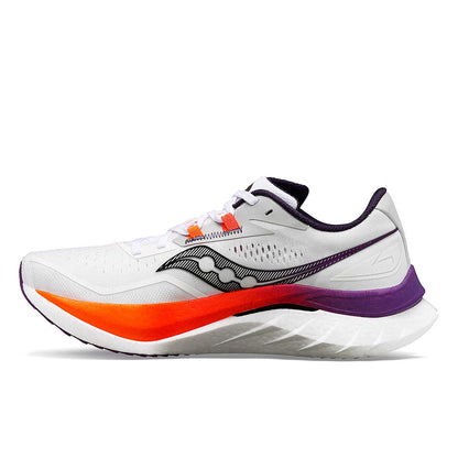 Saucony Men's Endorphin Speed 4 - White/Viziorange