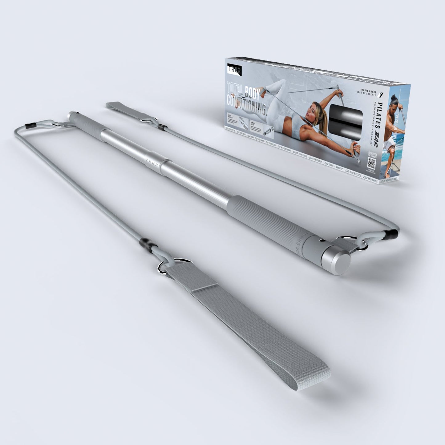 TRNR Pilates Bar - Silver