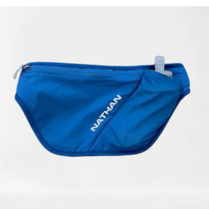 Nathan Pinnacle FeatherLite Belt - Sailor Blue/Reflective Silver