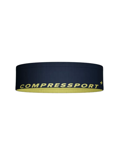 Compressport Unisex's Free Belt - Blues/Green Sheen