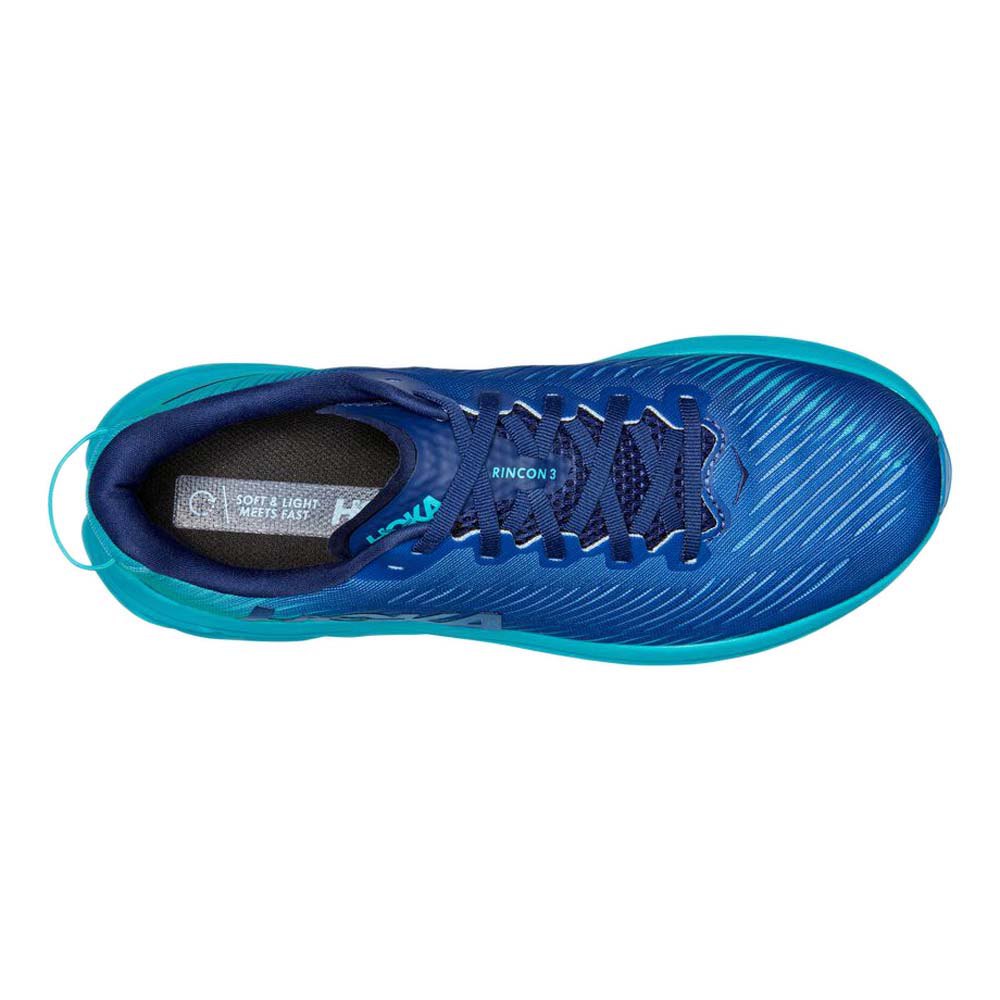 HOKA Men's Rincon 3 Wide- Virtual Blue/Swim Day