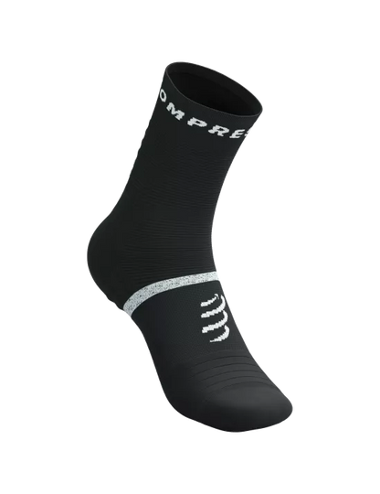 Compressport Unisex's Pro Marathon Sock v2.0 - Black/White