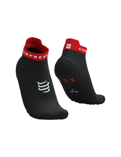 Compressport Unisex's Pro Racing Socks v4.0 Run Low - Black