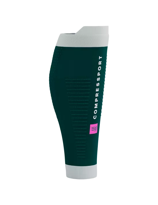 Compressport Unisex's R2 3.0 Calf Sleeve - Storm/White: