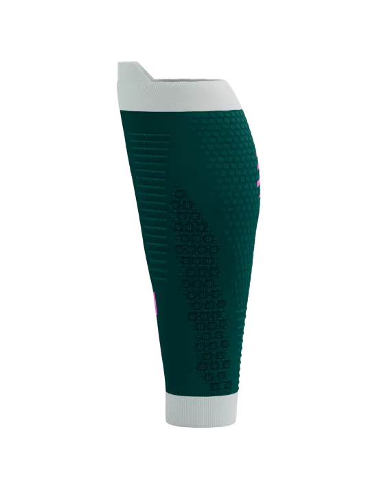 Compressport Unisex's R2 3.0 Calf Sleeve - Storm/White: