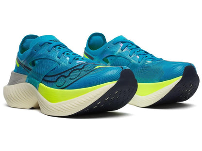 Saucony Men's Endorphin Elite - ViziBlue/Citron