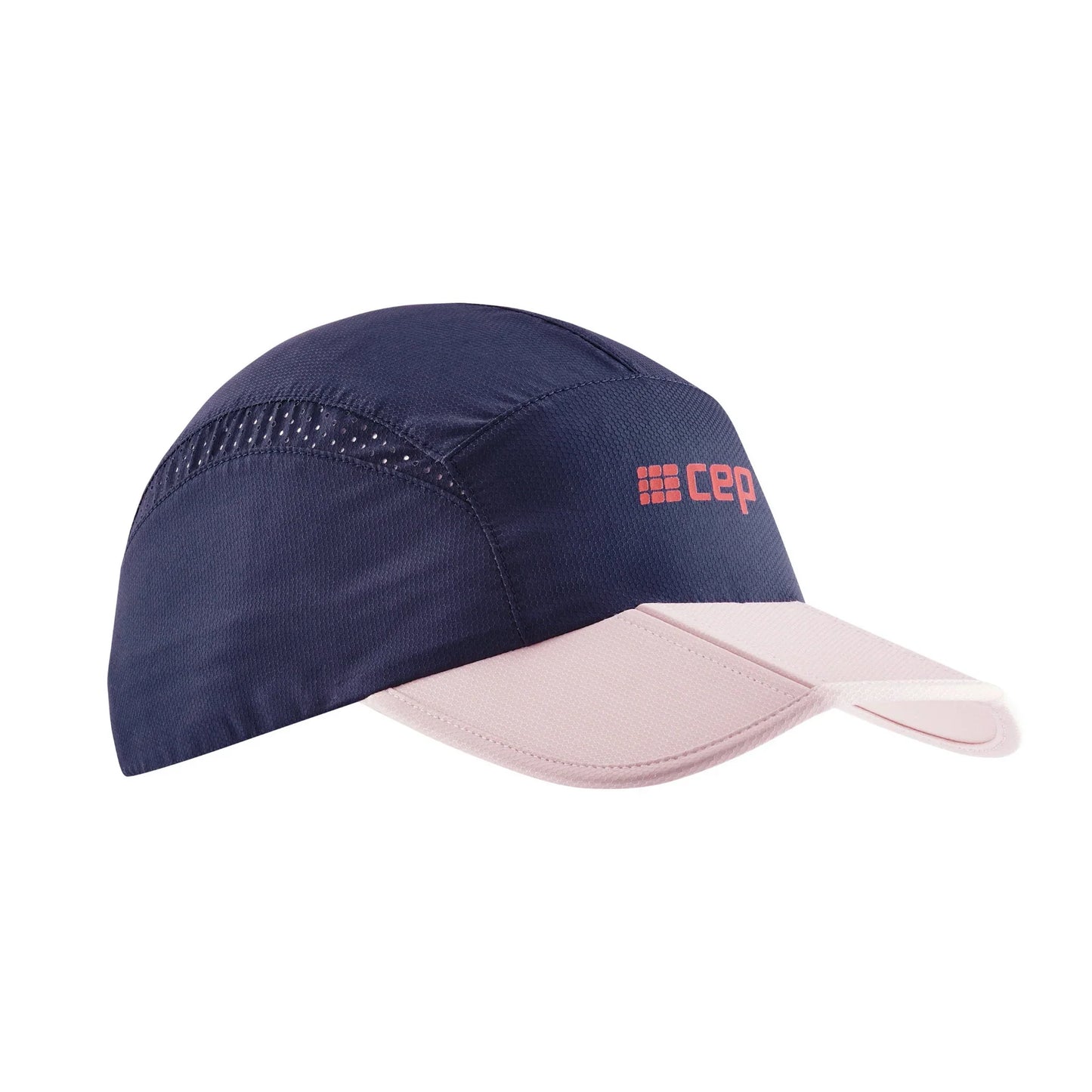 CEP Unisex's Running Cap - Dark Blue/Cream