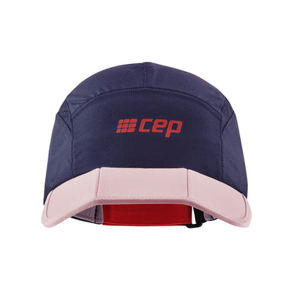 CEP Unisex's Running Cap - Dark Blue/Cream