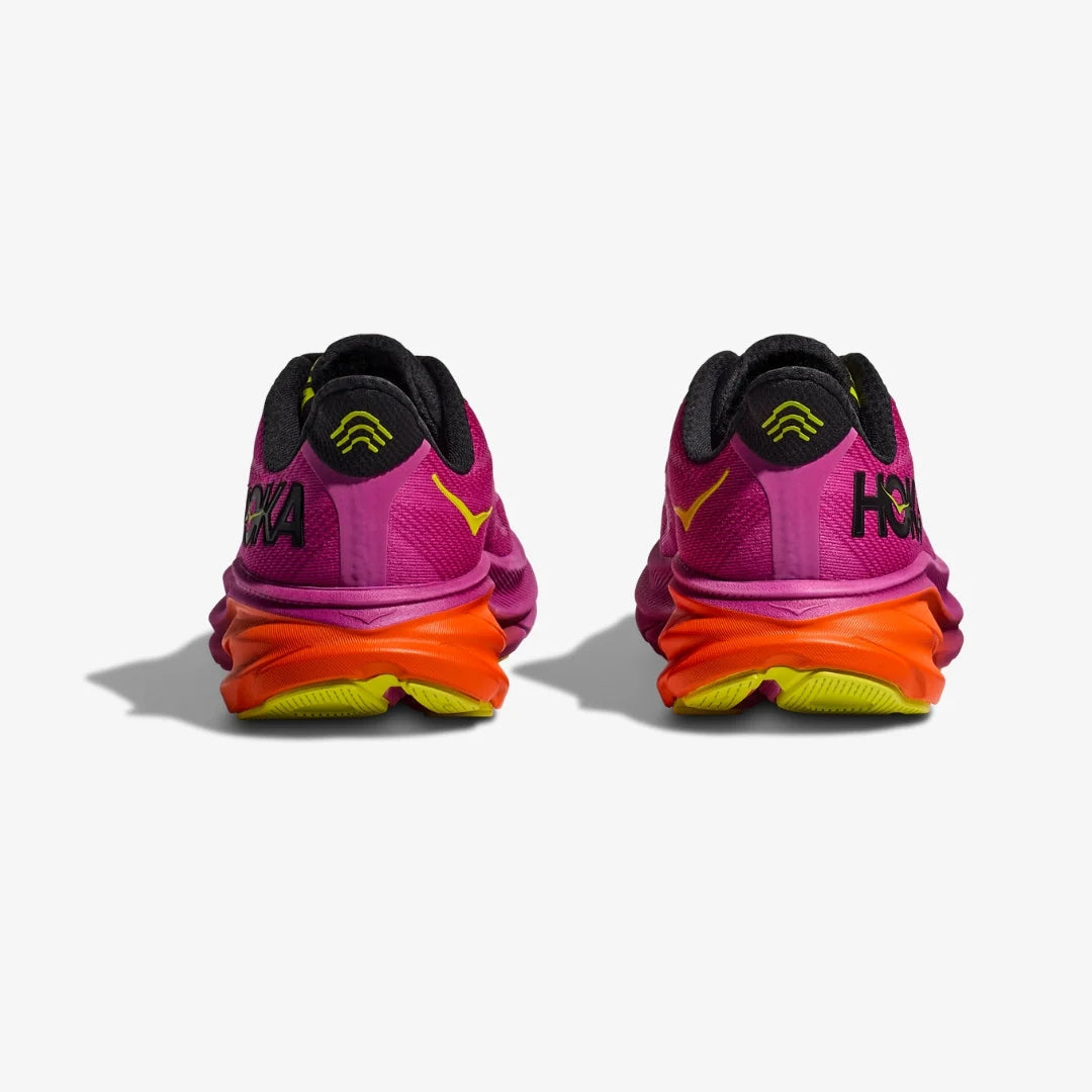 HOKA Women's Clifton 9 - Fushia/Black