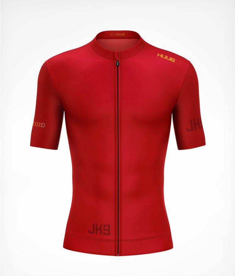 Huub Men's Jason Kenny Short Sleeve Jersey - Cherry Red