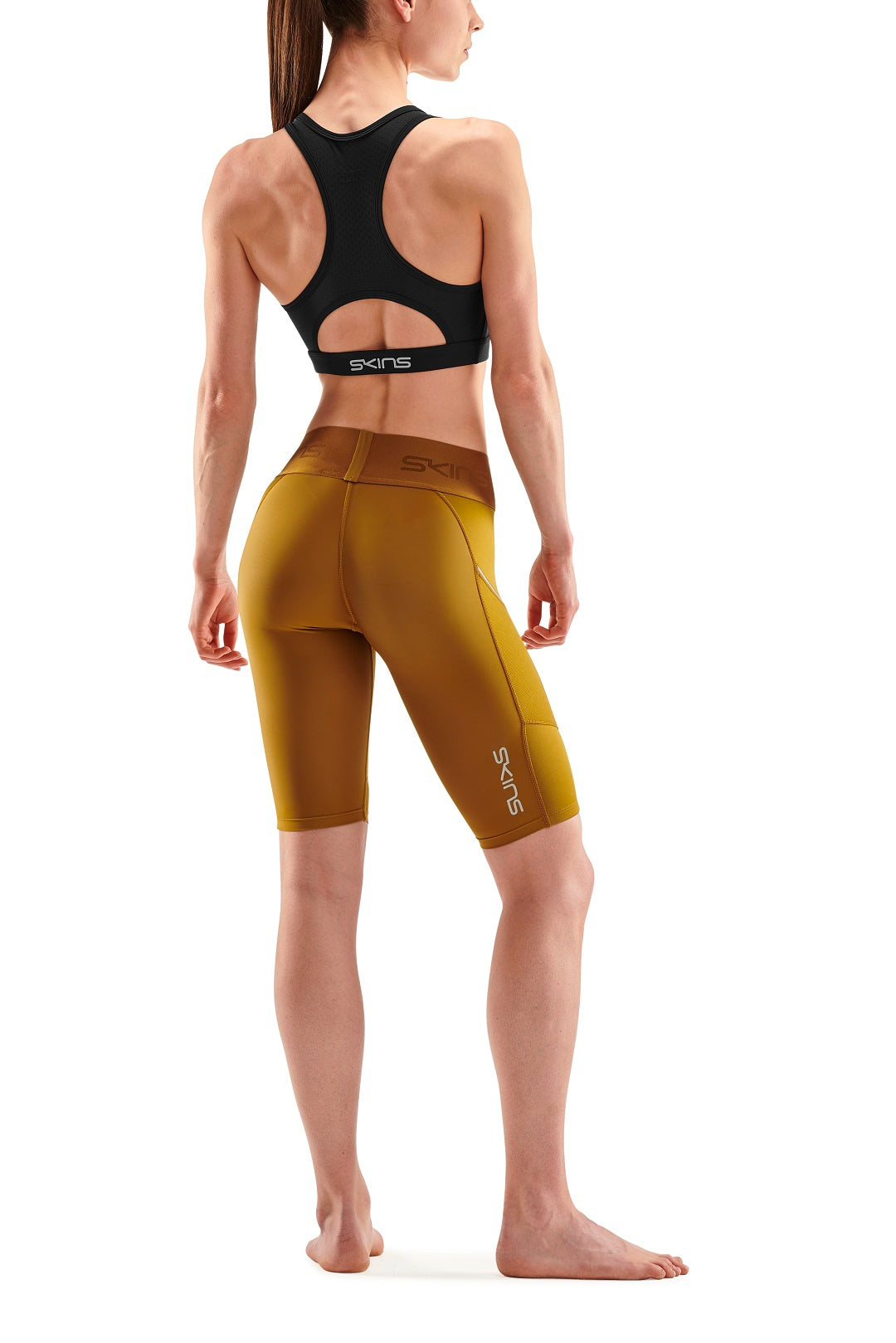 SKINS Women s Compression Half Tights 3 Series Bronze