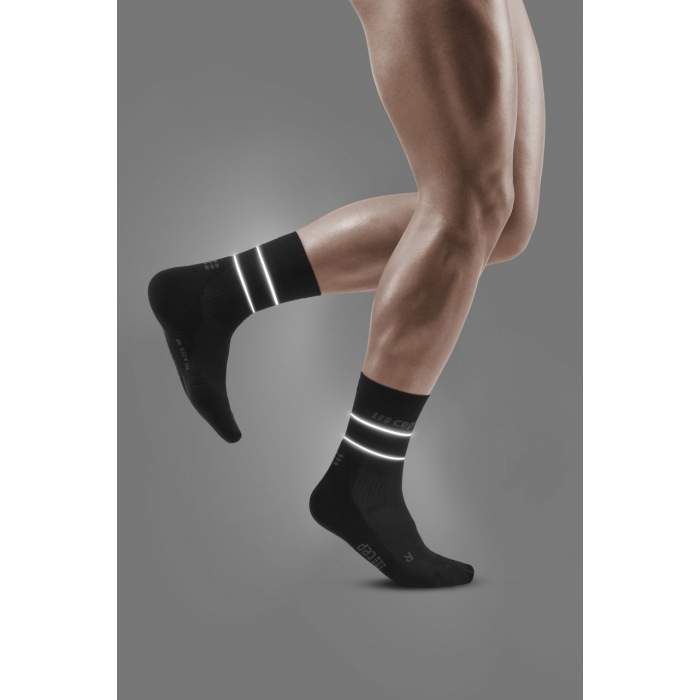 Womens CEP Reflective Compression Socks Injury Recovery